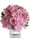 Composizione total pink
